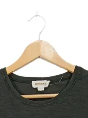 Vorschaubild 5 von Herren T-Shirt Gr. M Dunkelgrün Meliert Basic Baumwolle