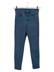 Vorschaubild 1 von Damen Jeans Slim Fit Blau Größe 36 Casual Stretch Denim Hose