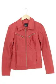 Vorschaubild 1 von Damen Lederjacke Rot Gr. 32;XS Urban Modisch