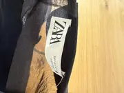 Vorschaubild 5 von Damen Bluse Schwarz S mit Kragen & Puffärmeln Feminin Elegant