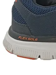 Vorschaubild 4 von Flex Sole Herren Sneaker Low Gr. 42 Blau Orange Lightweight