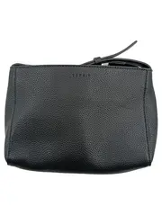 Vorschaubild 1 von Kosmetiktasche Schwarz Kunstleder Minimalistisch Damen Tasche