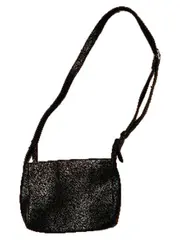 Vorschaubild 3 von Kosmetiktasche Schwarz Kunstleder Minimalistisch Damen Tasche