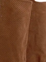 Vorschaubild 2 von Stiefel Damen Gr. 37 Braun Leder Casual Lochmuster