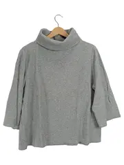 Vorschaubild 1 von Damen Rollkragenpullover Grau Gr. 36;S Casual
