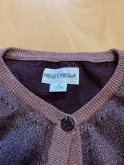 Vorschaubild 3 von Strickjacke Mädchen Lila Gr. 122 Charmant
