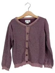 Vorschaubild 1 von Strickjacke Mädchen Lila Gr. 122 Charmant