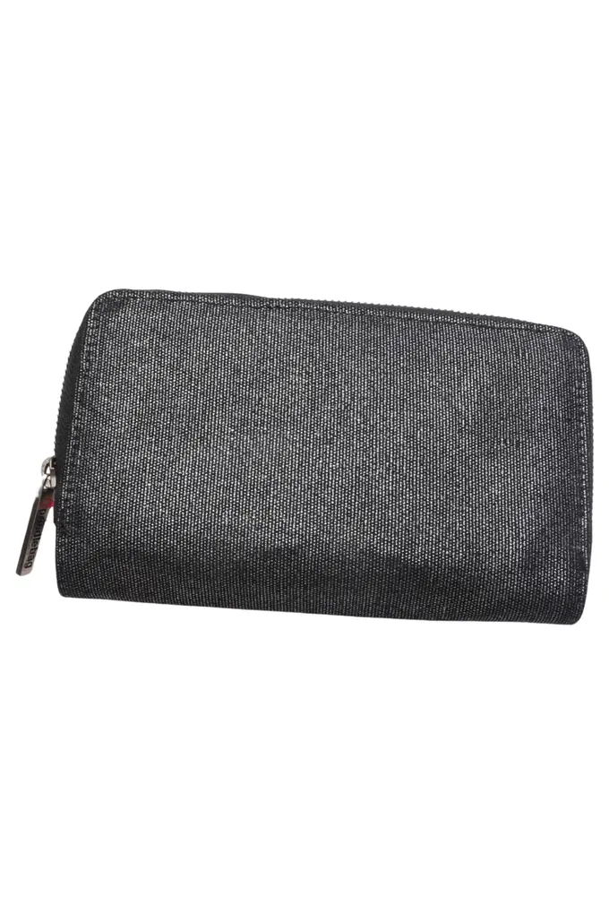 Hill Burry Vintage Leder Damen Geldbörse Portemonnaie Grau 77701 - Be