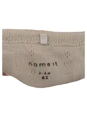 Vorschaubild 2 von Baby Body Langarm Mädchen Gr. 62 Beige Blumenmuster