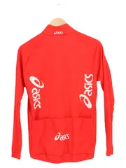 Vorschaubild 2 von Radjacke Kinder Gr. 92 Rot Sportlich Fahrrad Trikot Langarm