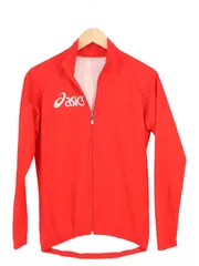 Vorschaubild 1 von Radjacke Kinder Gr. 92 Rot Sportlich Fahrrad Trikot Langarm