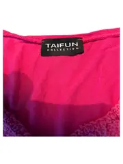 Vorschaubild 2 von Taifun Collection Damen Top Pink Gr. 38 Spitze Ausschnitt Ärmellos