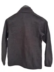 Vorschaubild 2 von Fleecejacke Kinder Schwarz Gr. 140 M 10/12 Outdoor