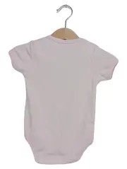Vorschaubild 2 von Baby Body Gr. 68 Rosa Baumwolle Polyester Blumen Logo