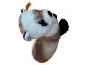 Vorschaubild 1 von Schmusetuch Waschbär meliert beige Kinder Baby Kuscheltuch