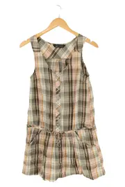 Vorschaubild 1 von Damen Freizeitkleid Gr. 38;M Mehrfarbig Kariert Casual Sommer