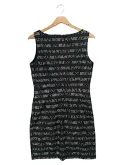 Vorschaubild 2 von Damen Abendkleid Schwarz Gr. 38/M Elegant Vintage Spitze