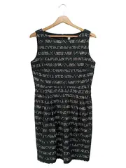 Vorschaubild 1 von Damen Abendkleid Schwarz Gr. 38/M Elegant Vintage Spitze