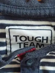 Vorschaubild 5 von Kinder Langarmshirt gestreift Schriftzug Gr. 122 Mehrfarbig Baumwolle