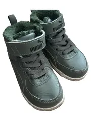 Vorschaubild 1 von Sneaker low Kinder Gr. 25 Grün Casual Sportschuhe Winterfutter