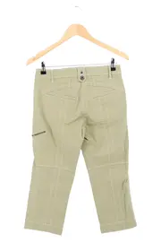 Vorschaubild 2 von Damen Cargohose Caprihose W28, 36, S Grün Casual