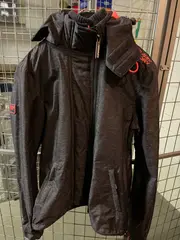 Vorschaubild 3 von Damen Regenjacke Windbreaker Jacke Grau Gr. 36/S Outdoor