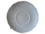 Vorschaubild 1 von Unterteller Weiß Porzellan Klassisch mit Blumenmuster