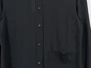 Vorschaubild 5 von Damen Hemdbluse Schwarz Gr. 36/S Casual Langarm Bluse