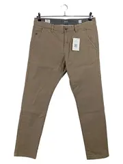 Vorschaubild 2 von Herren Chino Stoffhose W32 Beige Casual Slim Fit NEU
