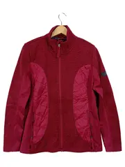 Vorschaubild 1 von Damen Fleecejacke Gr. 38 Rot Outdoor Sportlich