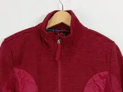 Vorschaubild 2 von Damen Fleecejacke Gr. 38 Rot Outdoor Sportlich