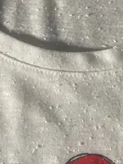 Vorschaubild 5 von EDC Damen T-Shirt I Love Santa Gr. 34/XS Weiß Weihnachtlich Kurzarm