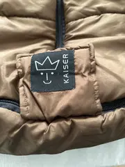 Vorschaubild 2 von KAISER Kinderwagen Fußsack Braun Winterfußsack 125x42 cm Polyester