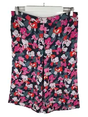 Vorschaubild 2 von Damen Schlafanzug Twin Set Blumen Top Culotte Gr. L