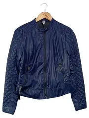 Vorschaubild 1 von Damen Steppjacke Gr. 36/S Blau Modisch Streetwear