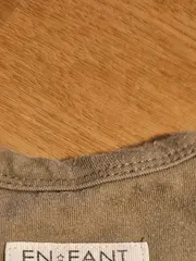 Vorschaubild 4 von En Fant Langarmshirt Baby Gr. 62 Oliv Elch Tannen Baumwolle