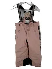 Vorschaubild 1 von Mädchen Ski Latzhose Rosa Gr. 94 Outdoor Jacket Träger