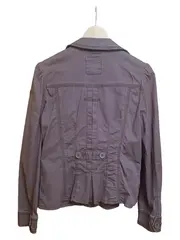 Vorschaubild 2 von Blazer Damen Braun Gr. 42 Casual Baumwolle Langarm