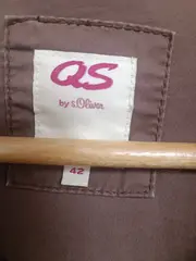 Vorschaubild 8 von Blazer Damen Braun Gr. 42 Casual Baumwolle Langarm