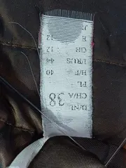 Vorschaubild 4 von Damen Steppjacke Braun Gr. 38/M Klassisch Elegant