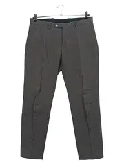 Vorschaubild 1 von Herren Anzughose Grau Meliert Gr. 42 / W32 Wolle Business