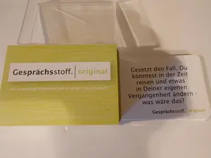 GESPRÄCHSSTOFF Partyspiel