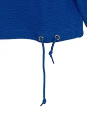 Vorschaubild 3 von Damen Pullover Gr. 34/XS Blau Casual Strukturmuster Langarm