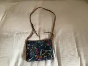 Vorschaubild 3 von Damen Umhängetasche Crossbody Schmetterling Muster Kunstleder Mehrfarbig