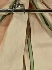 Vorschaubild 3 von Damen Sommerkleid gestreift Gr. 36/S Leinen Viskose Casual