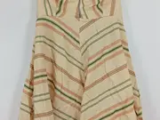 Vorschaubild 4 von Damen Sommerkleid gestreift Gr. 36/S Leinen Viskose Casual