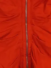 Vorschaubild 2 von Damen Sweatjacke Orange Gr. 36/S Modern Reißverschluss