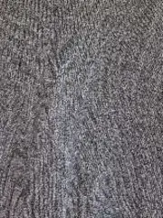Vorschaubild 3 von Strickjacke Mädchen Grau Gr. 140 Melierter Rippstrick Langarm