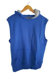 Vorschaubild 1 von Herren Pullunder Kapuze Blau Gr. 50/L Casual Sportlich