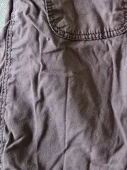 Vorschaubild 3 von Baby Shorts Hose Gr. 62 Grau Baumwolle Hasen-Motiv